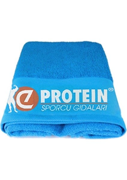 Sporcu Fitness-Antrenman Havlusu Mavi 40x100 cm