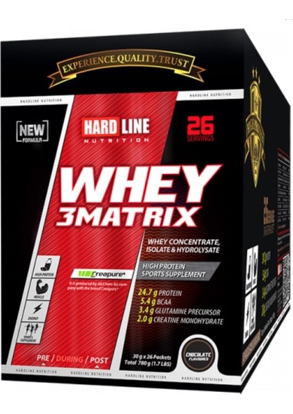 Whey 3Matix 26 Paket Çikolata
