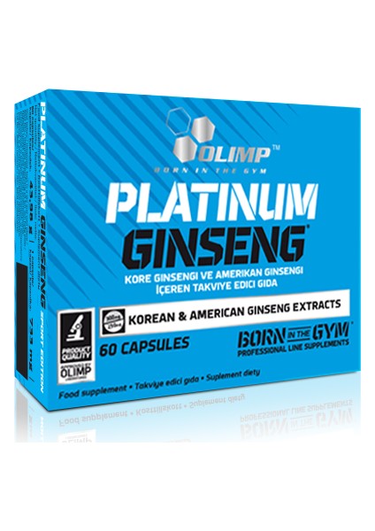 Ol Platinum Ginseng 60 Caps Karışık Unisex Vitaminler EKP0134