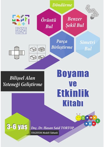 Bilişsel Alan Yeteneği Geliştirme Boyama Ve Etkinlik Kitabı