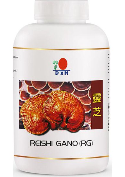 RG360 Reishi Gano Kırmızı Reishi Mantarı Ganoderma Kapsül