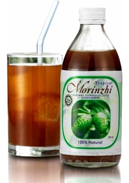Morinzhi Noni ve Roselle Organik Konsantre Meyve Suyu