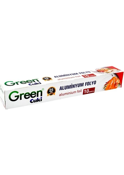 green Cukı Alüminyum Folyo 10 Metre