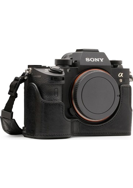 Sony Alpha A7 III, A7R III, A9 (Tek Dip) Hakiki Deri Kamera Çantası