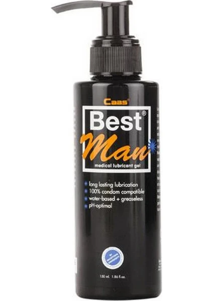 Best Man Anal Kayganlaştırıcı 150 ml Su Bazlı Kaydırıcı Jel