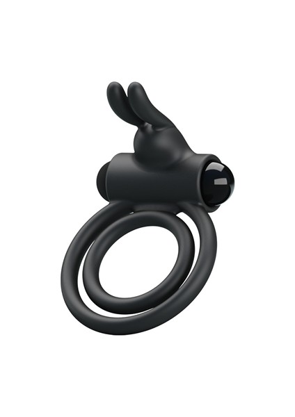 Pretty Love Osmond Güçlü Titreşimli Kaliteli Silikon Penis Halkası Penis Kelepçesi Klitoral Vibratör