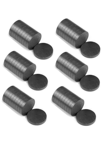 Deliksiz Mıknatıs Yuvarlak 1.6 Cm Çapında 60 Adet