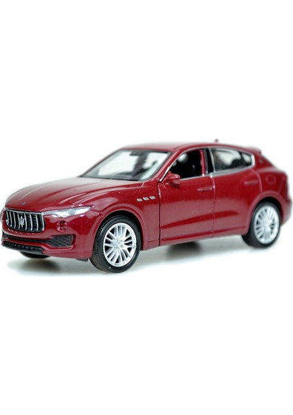 Maserati Oyuncak Lisanslı Diecast Metal Çek Bırak Araba - Bordo