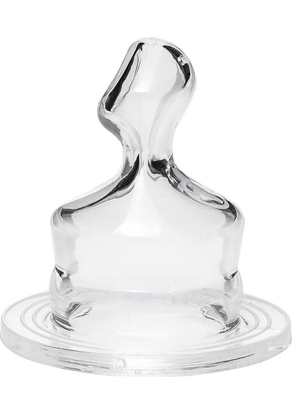 Silikon Damaklı Biberon Emziği No:3