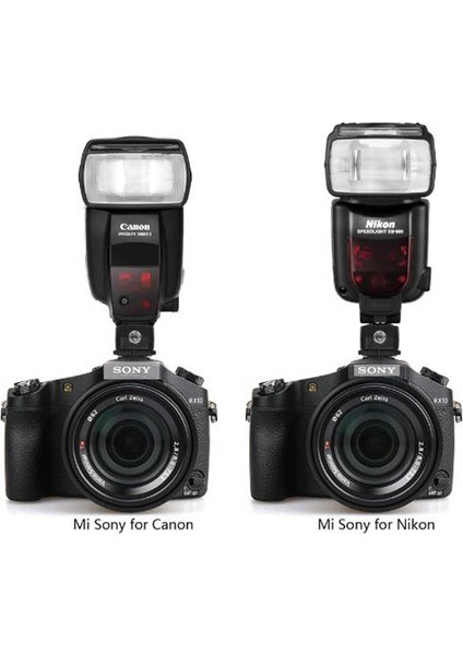 Sony Rx1 Rx100Iı Hx50, A6000 A6300 A6500 İçin Canon-Nikon Hot Shoe Converter Tf-334 modelleri