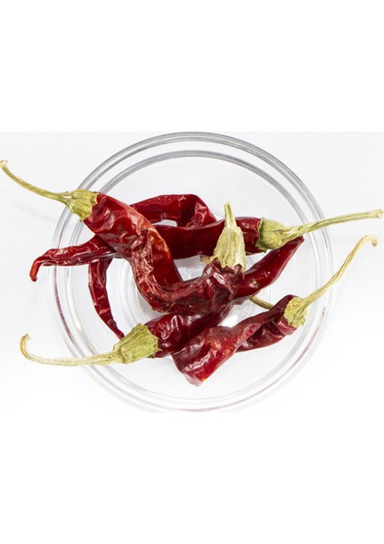 Kurutulmuş Acı Biber Saplı 100 Gr