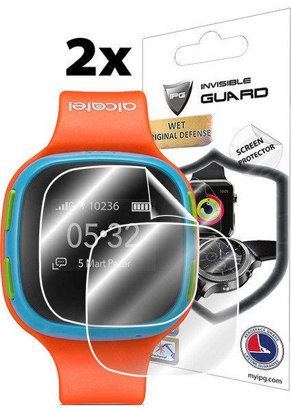 Alcatel MoveTime SW10 Çocuk Saati Ekran Koruyucu (2 Adet)