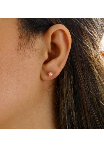 Zirkon Taşlı Gümüş Küpe K031301 modelleri