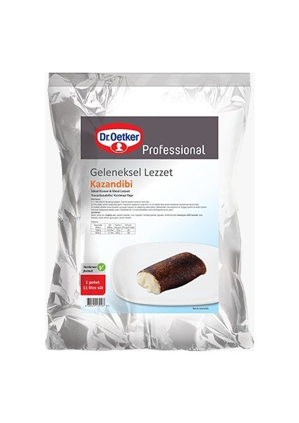 Dr. Oetker Kazandibi 3  kg (Yakma Poşetli İlaveli)