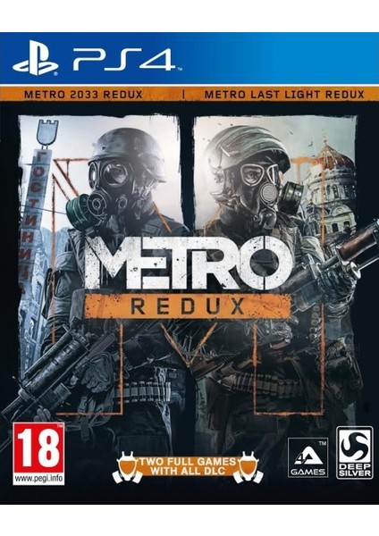 Deep Silver Metro Redux PS4 Oyun