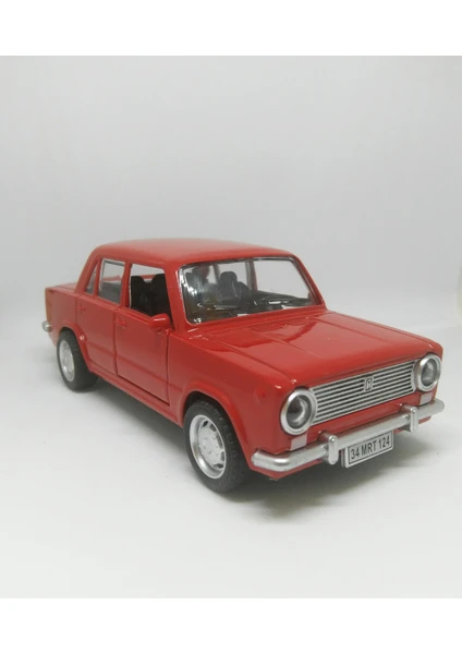 Can Toys Murat 124 Sesli Ve Işıklı Metal Model Araba Kırmızı