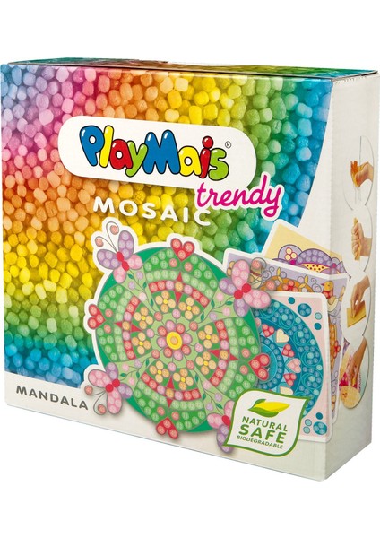 Eğitici Oyun Seti Trendy Mosaic Mandala 3000 Parça Yaratıcılığı Geliştirir fiyatları