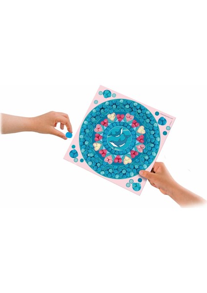 Eğitici Oyun Seti Trendy Mosaic Mandala 3000 Parça Yaratıcılığı Geliştirir modelleri