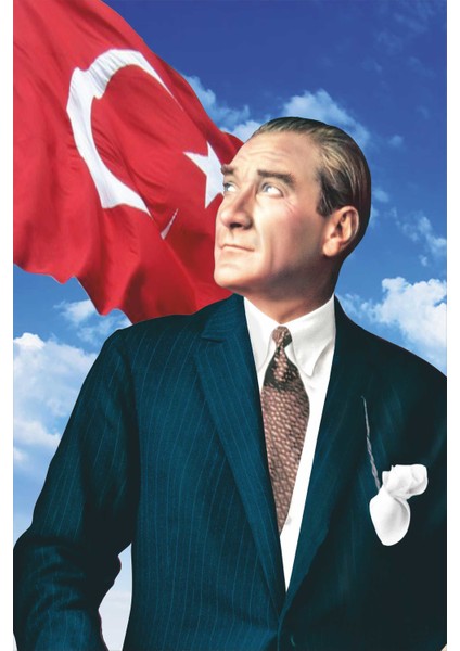 Atatürk Posteri Raşel Kumaş - 200 x 300 cm