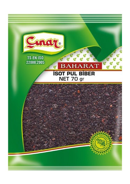 İsot Pul Biber Extra 70 gr