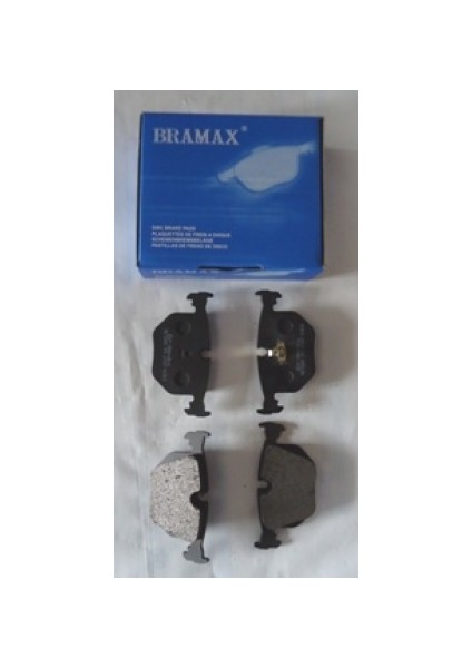 BMW 5 SERI- E39- 01/03 ARKA FREN BALATASI (DİSK)(123,36X59,72X17)(BRAMAX)