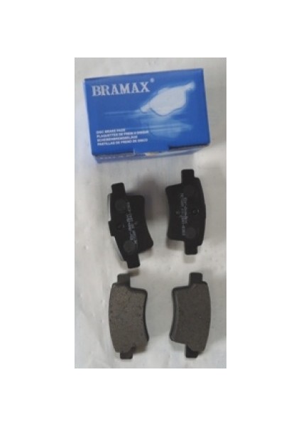 Citroen C4 GRAND PICASSO- 07/12 ARKA FREN BALATASI (DİSK)(102,3X48,4X16,5)(BRAMAX)