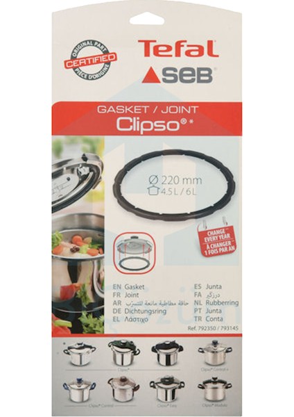 Clipso (Eski Model) Lastik 4,5 - 6 Lt 792350/793145