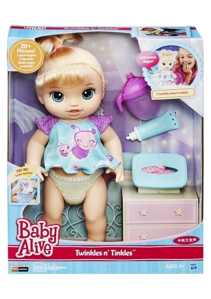 Baby Alive Işıltılı Bebeğim Oyuncak Bebek