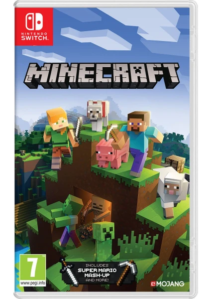 Minecraft Bedrock Edition Nintendo Switch Oyun Cd Medya