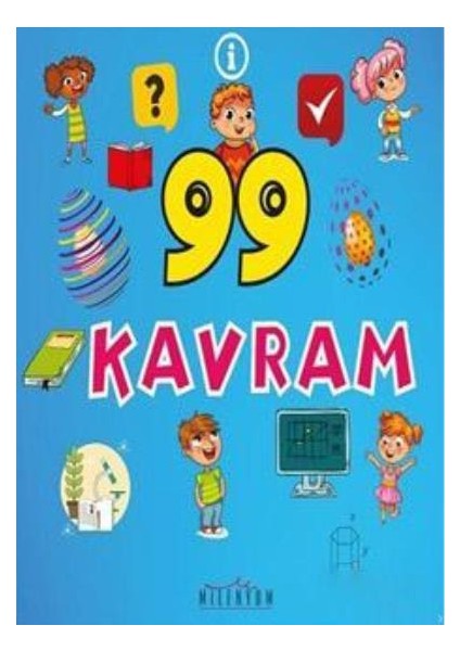 99 Kavram Türkçe-İngilizce - Spiralli