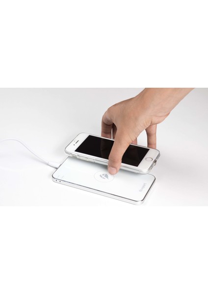 Fluxy AirCase iPhone 6 Plus/6S Plus /7 Plus Kablosuz Sarj Kılıfı Altın