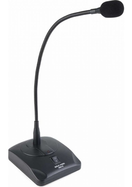 Gm-818 Kablolu Kürsü Mikrofonu Işıklı Ding Donglu