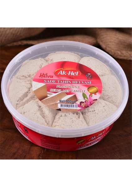 Ak-Hel Sade Tahin Helvası 900 gr