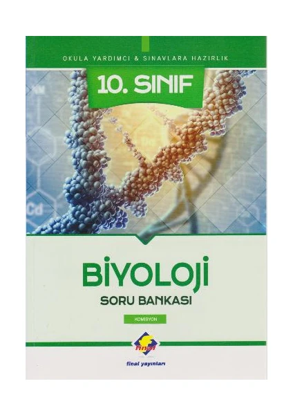 Final Yayınları 10. Sınıf Biyoloji Soru Bankası - Yeni