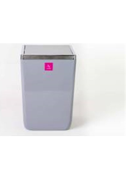 Toskana Çöp Kovası 6 Lt Gri M-Sa05-07