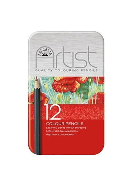 12 Renk Artıst Premium Color Pencil