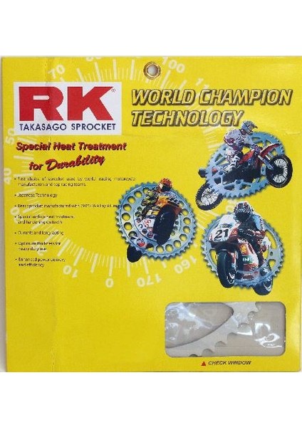 Yamaha YZ 250 F Rk Ön Arka Dişli 520-13/50 T (2014-2017)