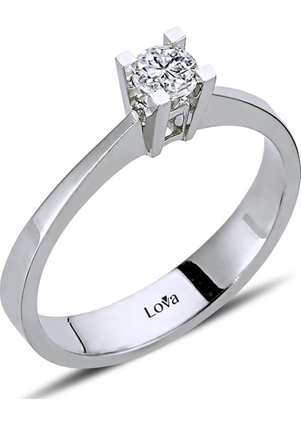 Lova G-VS2 0,20 Karat Pırlanta Tektaş Yüzük 1010011