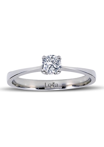 Lova 0,22 Karat Pırlanta Tektaş Yüzük 1010043