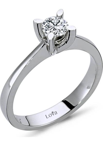 Lova F Renk 0,36 Karat Pırlanta Tektaş Yüzük 1020053 fiyatları