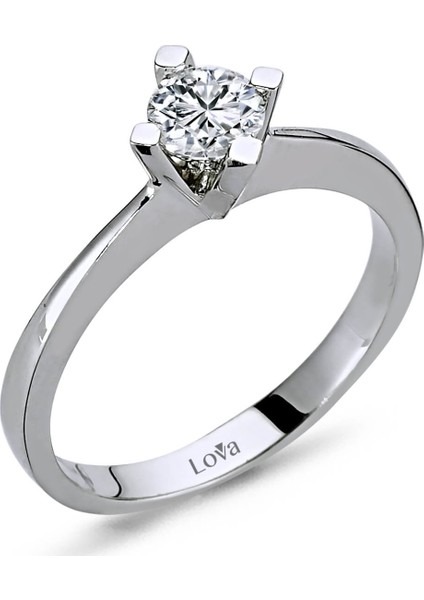 Lova G Renk 0,40 Karat Pırlanta Tektaş Yüzük 1020064