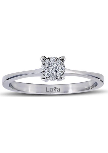 Lova 0,30 Karat Tektaş Görünümlü Pırlanta Yüzük 1020166