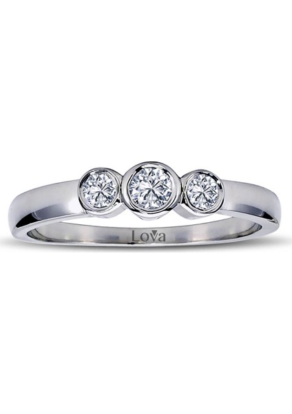 Lova 0,23 Karat Pırlanta Tria Yüzük 1020212