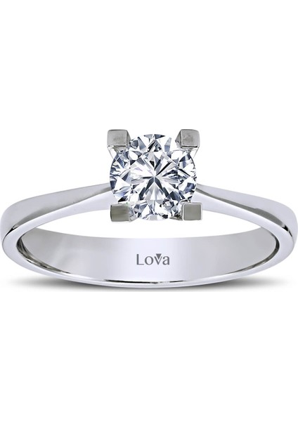 Lova G Renk 0,65 Karat Pırlanta Tektaş Yüzük 1030005