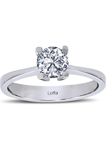 Lova G Renk 0,75 Karat Pırlanta Tektaş Yüzük 1030032