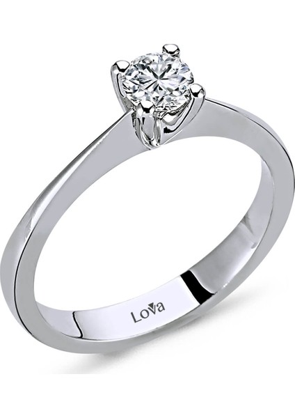 Lova H-VS2 0,30 Karat Pırlanta Tektaş Yüzük 1030045