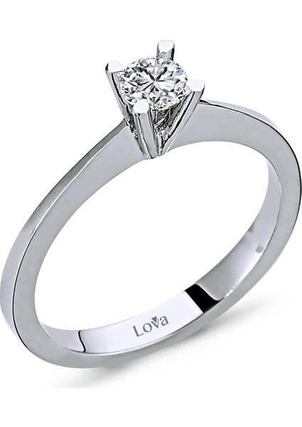 Lova G-VS2 0,24 Karat Pırlanta Tektaş Yüzük 1030054