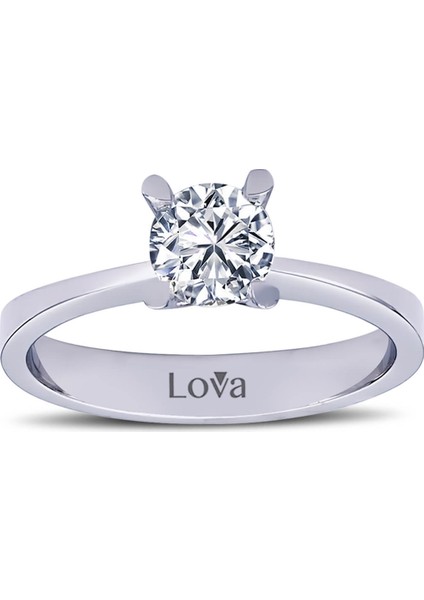 Lova G Renk 0,70 Karat Pırlanta Tektaş Yüzük 1030057