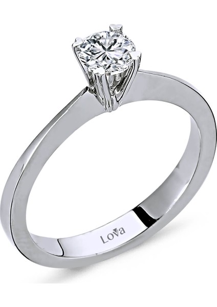 Lova G Renk 0,38 Karat Pırlanta Tektaş Yüzük 1030060