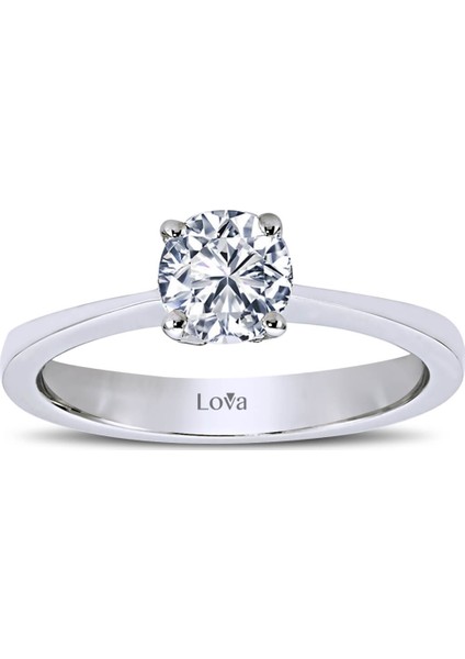 Lova G Renk 0,70 Karat Pırlanta Tektaş Yüzük 1030065